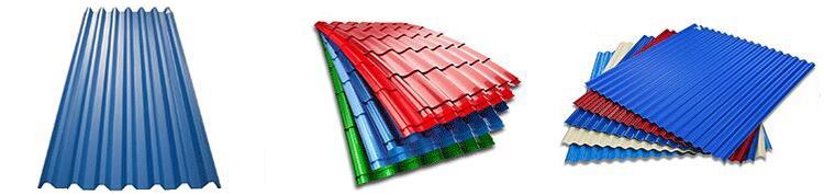 PrePainted Galvanized Steel Corrugated Sheet PrePainted Galvanized Steel Corrugated Sheet