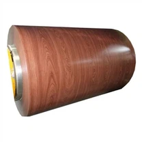 Træ korn aluminium spole