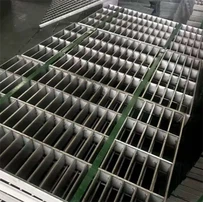 Hot - Dip galvaniseret stålgitter